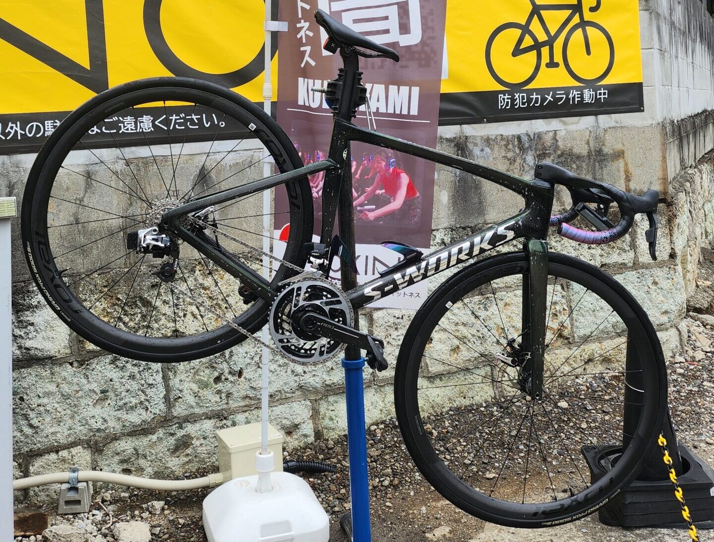 沖縄ツアー後の洗車作業🧼🚲