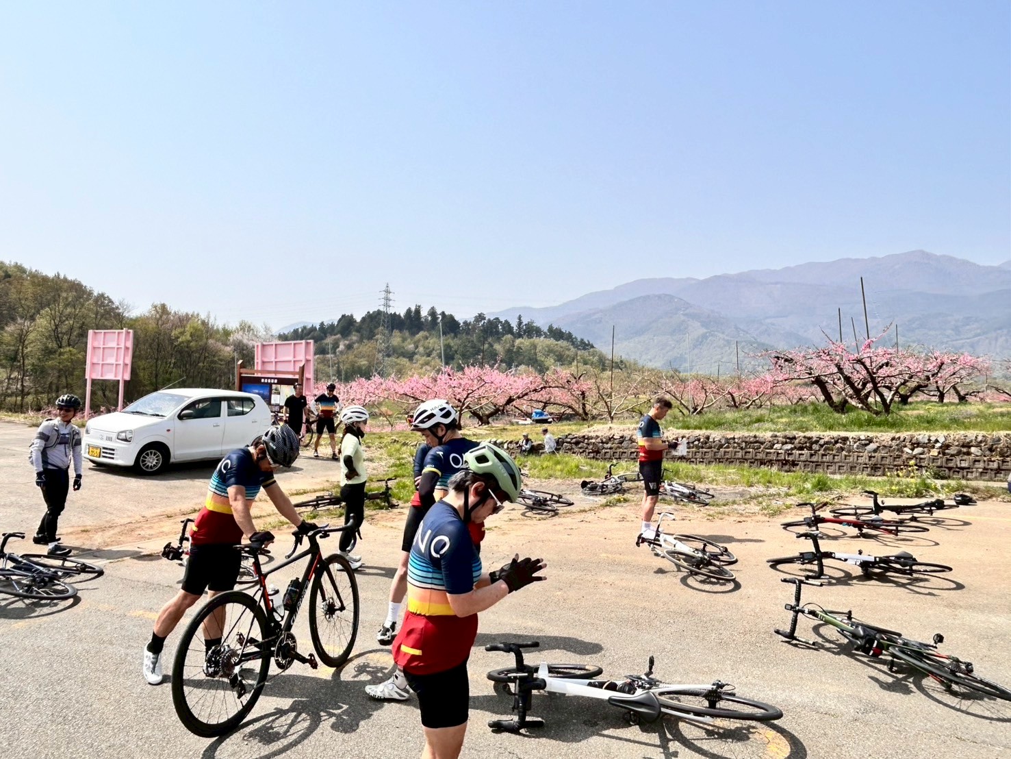 ベストシーズン！山梨の春サイクリング