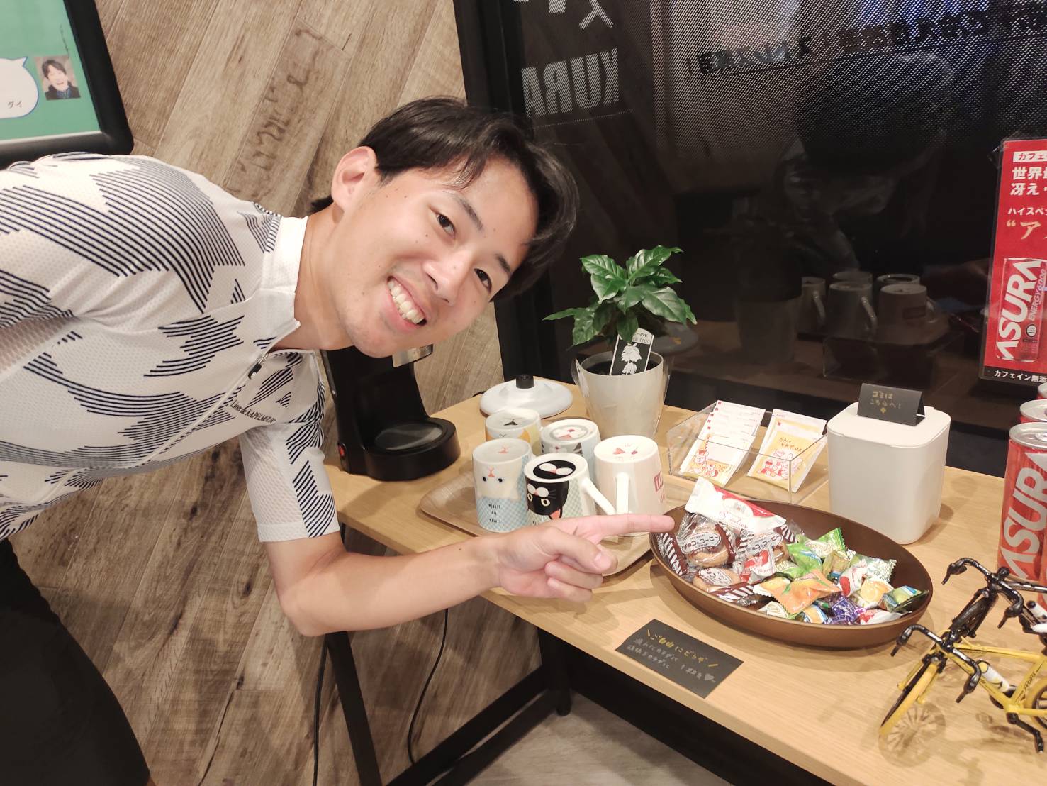 【松戸店】インドアバイクの合間にカフェタイム☕