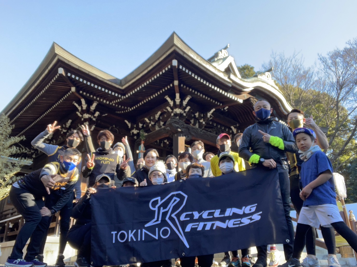 行ってきました⛩️井草八幡 初詣RUN🏃♀️