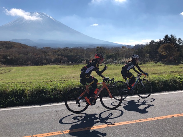 河口湖出発！！富士山１周。１１０Kmチャレンジ。