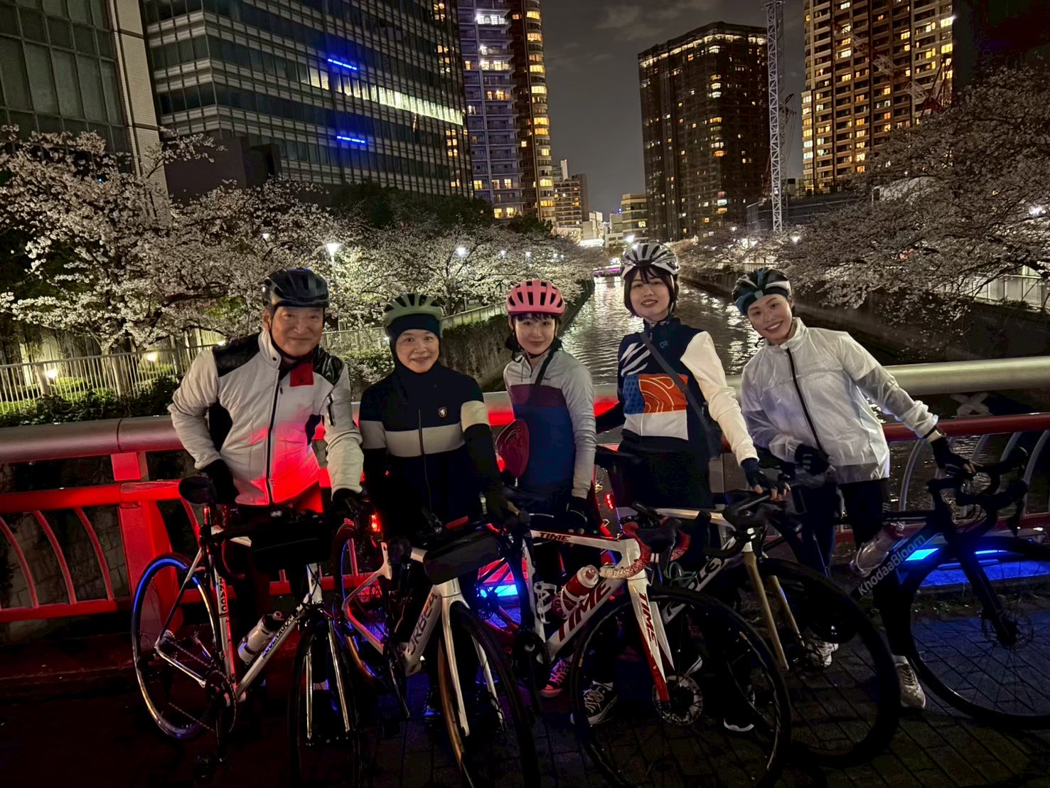 毎年恒例!お花見サイクリング!