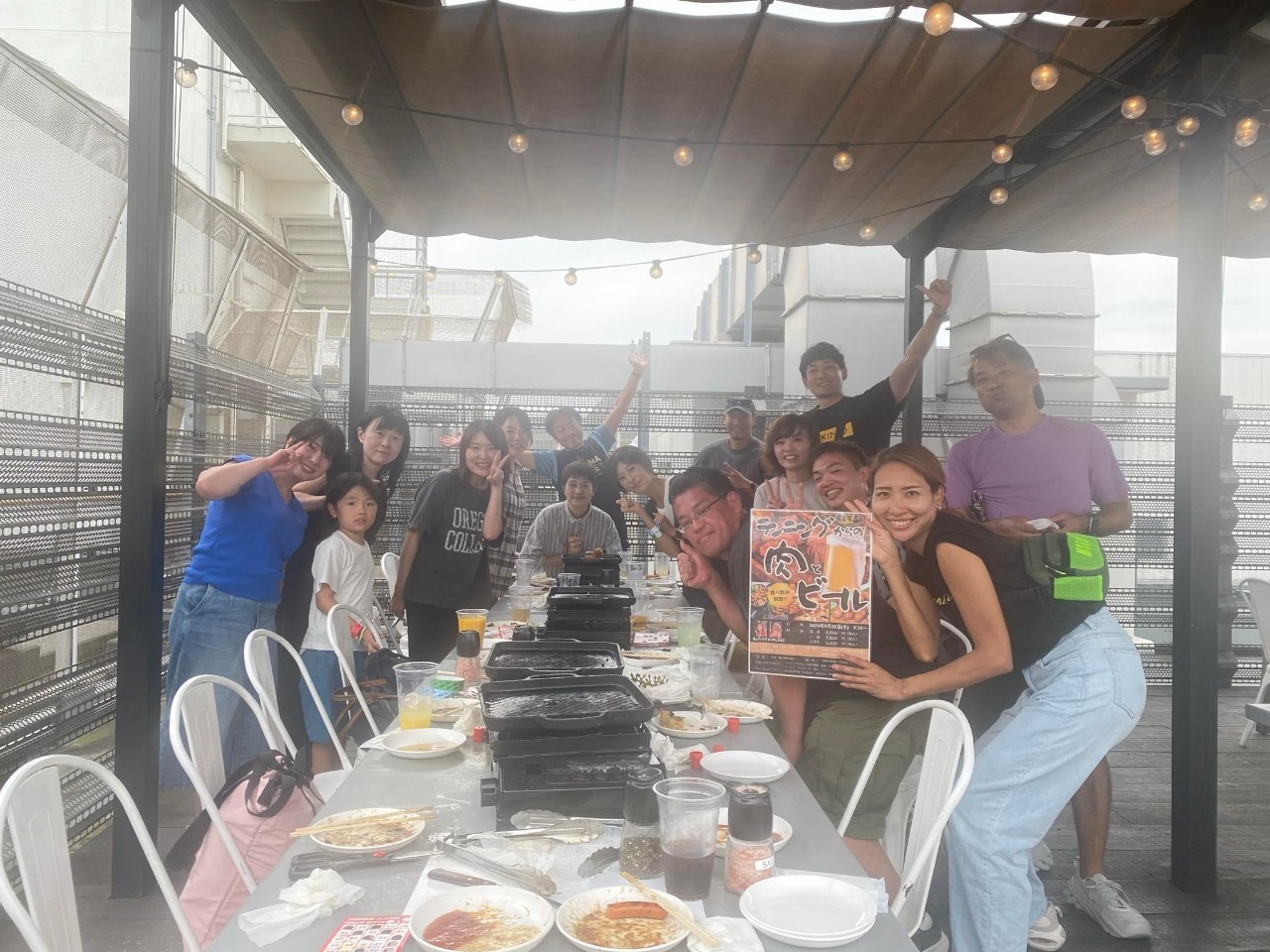 【松戸店】暑い夏はやっぱり外でビール🍺でしょう！！