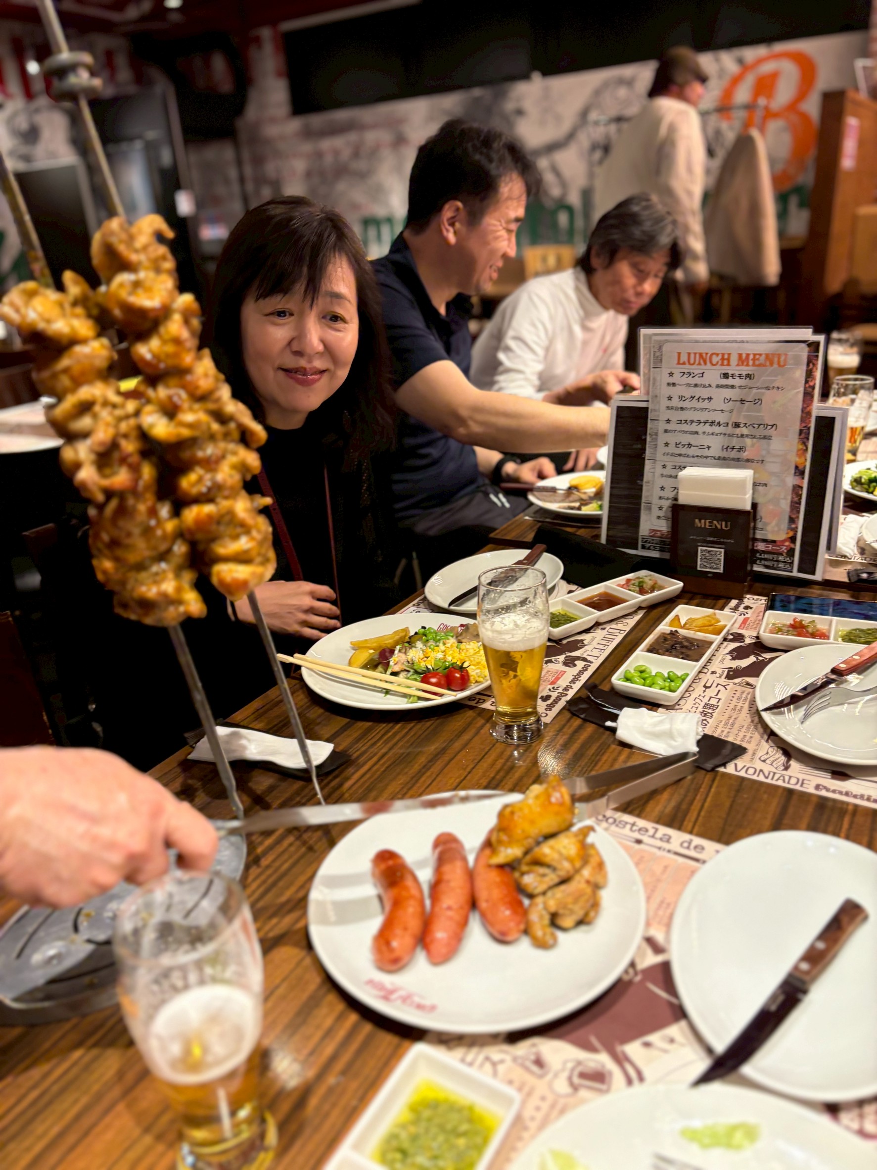 ビールからの肉🍖