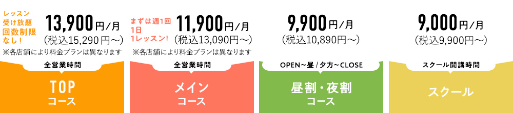 料金・会員プラン