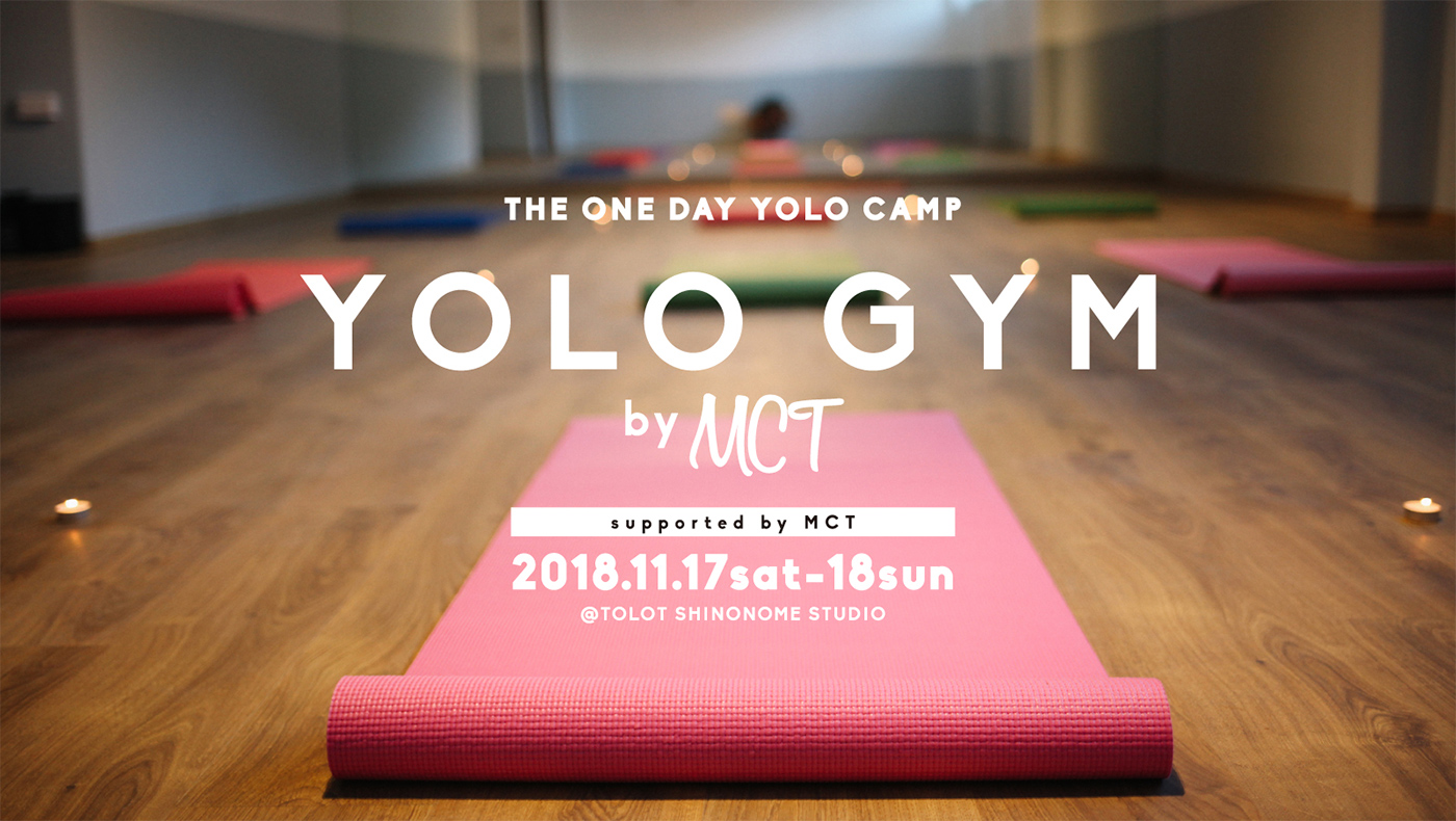 「YOLO GYM by MCT」にノミネートされました