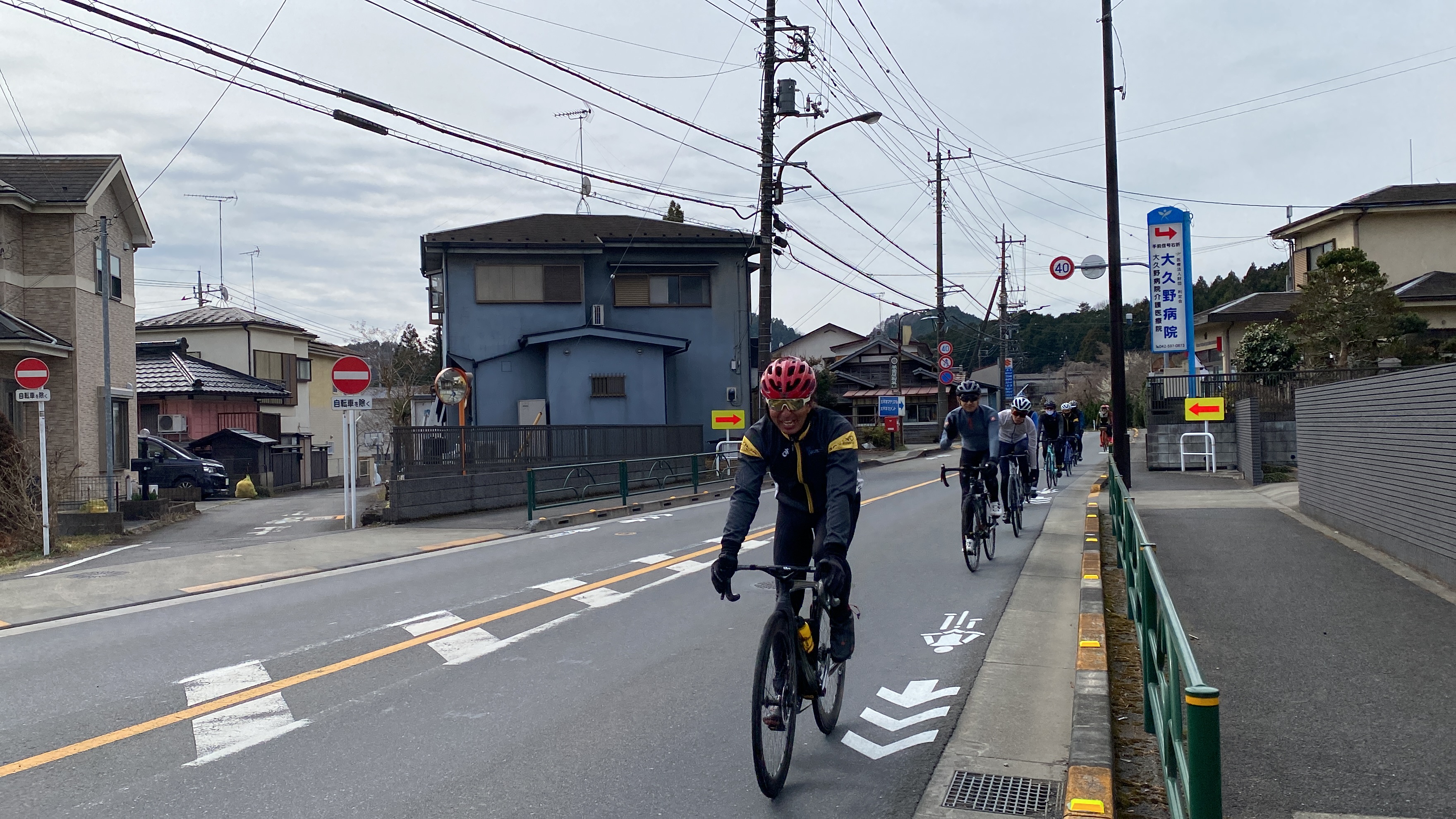 武蔵五日市駅集合　山あり谷ありの約80キロののんびりサイクリング！