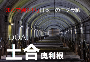 まるで「異世界」日本一のモグラ駅