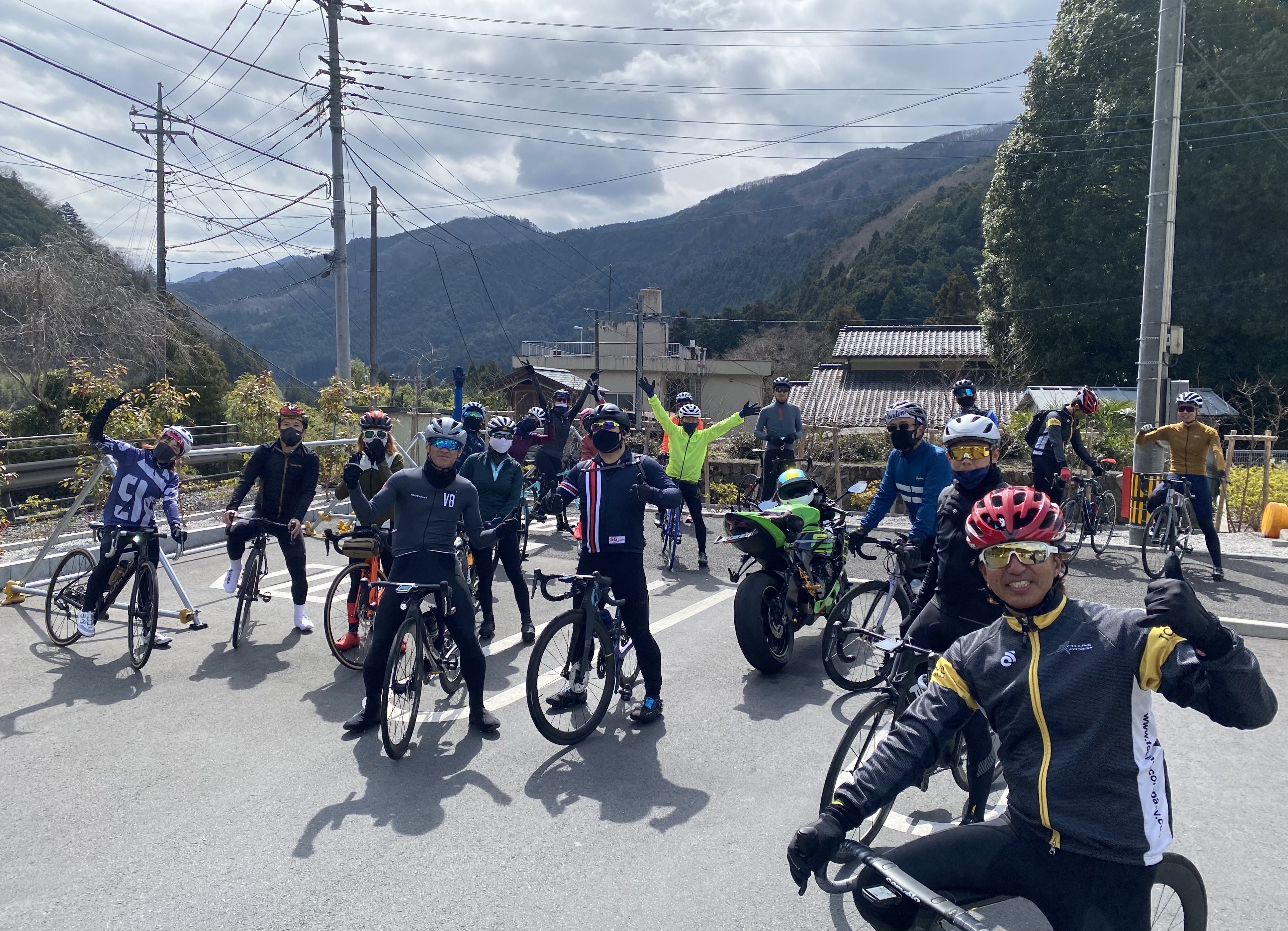 武蔵五日市駅集合　山あり谷ありの約80キロののんびりサイクリング！